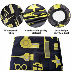 Capa de Barbería Impermeable para Sublimación, Delantal de Peluquería de Poliéster y Nailon, Tamaño y Color Personalizables, Logotipo Personalizado, Diseño Personalizado, el Mejor - Product Image 3