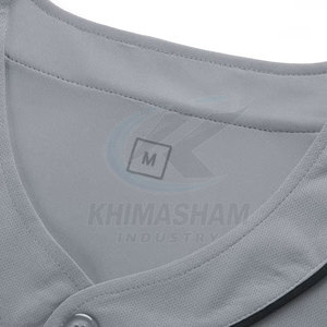 เสื้อเบสบอลแขนสั้นระบายอากาศได้ดีพรีเมียมพร้อมผ้าเนื้อนุ่มสำหรับผู้ชาย-สวมใส่ได้ทุกวันในฤดูร้อน - Product Image 5
