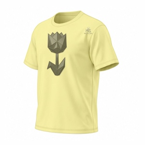 Top Quality Sustainable Men's Custom Printed <b>T</b>-<b>Shirt</b> Cotton/<b>Polyester</b> Anti-shrink Quick Dry Breathable Short Sleeve Regular Fit - Product Image 1