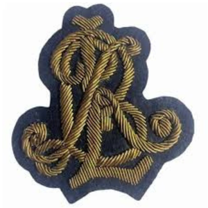 Insignias de tela de lona 3D con logotipo personalizado, bordadas a mano con alambre de bullion, de alta calidad, con pasador de seguridad, colores personalizados, servicio OEM, precio competitivo - Product Image 4