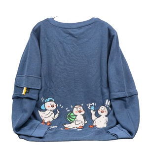 เสื้อสเวตเชิ้ตเด็กผู้ชายมีฮู้ดโอเวอร์ไซส์ลายพิมพ์แมงมุม - Product Image 2