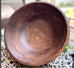 Cuenco de madera de Acacia hecho a mano tallado personalizado diseño moderno utensilios de cocina mezcla vajilla cristal Ramen fiestas de cocina - Product Image 5