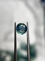 Kyanite naturelle bio-couleur, pierre précieuse ronde facettée d'Afrique pour la fabrication de bijoux