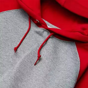 Sweat à capuche pour homme 100% Coton Molletonné, Coupe Ample, Design à Double Panneau, Multicolore, avec Capuche et Cordon de Serrage, Grammage Lourd - Product Image 3