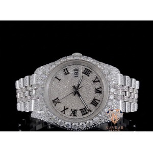 Montre en argent sterling 925 avec diamants Moissanite, best-seller, pour les vacances d'été à la plage, disponible en quantité en gros - Product Image 5