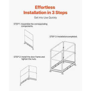 Ringhiera di Sicurezza Stile Baker da 6 Piedi in Acciaio al Carbonio Solido Antiruggine con Capacità di Carico di 55,4 Libbre Protezione Anticaduta - Product Image 4