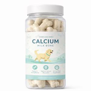 Mascotas Salud Calcio Leche Huesos Multi-Beneficio Perro Golosinas para dientes fuertes Cuidado de las encías y soporte óseo Etiqueta privada disponible - Product Image 1