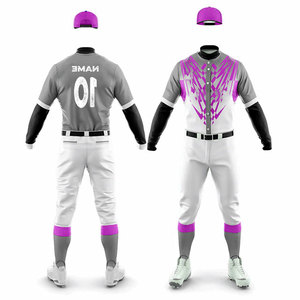 Training Wear Adult Sizes Personalized <b>Baseball</b> Uniform Full Kit <b>Set</b> Sports All Season Breathable Men's <b>Baseball</b> Uniform <b>Sets</b> - Product Image 4