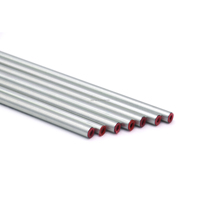 Tube en acier au carbone galvanisé sans soudure de précision, certifié ISO 9001, antirouille, pour soudage et engrais chimiques