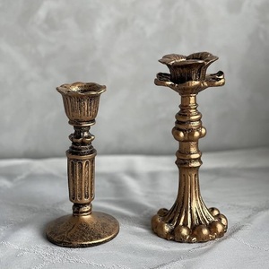 KRAFT WORLD Gold Metal <b>Tall</b> Hurricane <b>Lantern</b> Modern Luxury Table Centerpiece Decorative Candle Stand Home Decor Handmade - Product Image 6