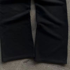 New Trendy Style Custom Printed Logo Men Streetwear Loose Jogger Pants <b>Oversized</b> Fleece Men <b>Sweatpants</b> - Product Image 4