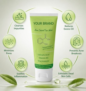OEM Acne Control <b>Face</b> Wash for Oil Balance Pimple Reduction and Clear Skin Care - Product Image 4