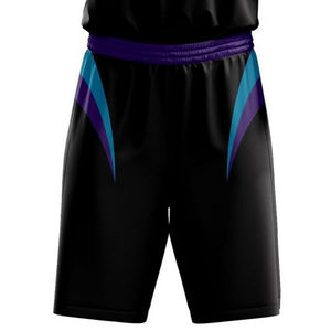 Uniformes de basket-ball respirants en polyester 100% avec impression par sublimation, designs OEM, vêtements de sport, uniformes de basket-ball - Product Image 6