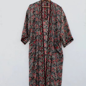 Nueva llegada estilo callejero kimono bata larga Kimono bata Kimono Bata para mujer - Product Image 1