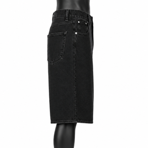 Pantalones Cortos de Mezclilla para Hombre a Precio de Fábrica, Cómodos, de Cintura Media, Personalizados, 100% Algodón Orgánico, Estilo Urbano, Ecológicos - Product Image 5