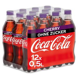 Coca-Cola Cherry Sin Azúcar en Oferta, 12 Botellas PET de 0.5L, Bebida Sin Azúcar, Suministro al por Mayor, Precio de Fábrica - Product Image 5