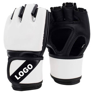 Breathable MMA <b>Gloves</b> Lightweight Open Finger Sparring Gear For Martial Arts Daily Gym Training Weightlifting Sports <b>Gloves</b> - Product Image 5