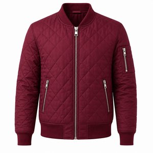 <b>Men's</b> <b>Lightweight</b> Quilted Puffer <b>Jacket</b> with Stand Collar Windproof Warm Winter Casual Outdoor Travel <b>Jacket</b> - Product Image 5