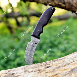 Cuchillo EDC Ergonómico de Acero de Damasco OEM de Alta Gama, Tipo Halcón, de Hoja Fija, Multifuncional para Supervivencia, Caza y Camping, de Venta Caliente - Product Image 3