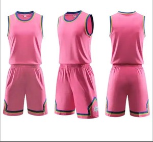 Conjunto de uniforme de baloncesto personalizado por sublimación, camiseta y pantalones cortos, ligeros, transpirables, de secado rápido, ropa deportiva atlética para entrenamiento, similar a [encontrar similar] - Product Image 1