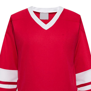 Uniformes de Hockey sobre Hielo al por Mayor, Camisetas Personalizadas con Diseño en Blanco, Camisetas Deportivas de Alta Calidad - Product Image 5