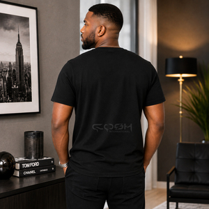 Camiseta Cosh International Premium para Hombre, Negra, con Gráfico de Oso Teddy Brillante, Estilo Hip Hop, Informal, Transpirable, de Algodón, para Verano - Product Image 4