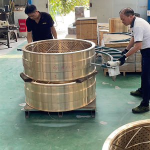 جلبات وحلقات تزييت ذاتية عالية الجودة من الجرافيت البرونزي، ذات مقاومة عالية للاحتكاك والتآكل، قابلة للتخصيص حسب الحجم للاستخدامات الحرجة - Product Image 4