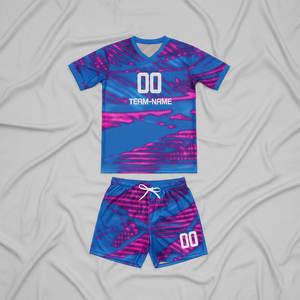 Uniformes de Fútbol Personalizados Unisex con Impresión Personalizada, Tela Suave, Colores Personalizables, Nombres de Equipos, OEM, ODM - Product Image 1