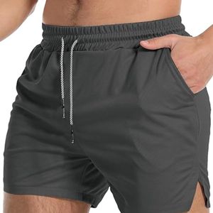 Pantalones Cortos Deportivos Versátiles para Hombre, Ropa Deportiva de Secado Rápido, Tejido de Malla Transpirable para Gimnasio, Entrenamiento y Running - Product Image 3