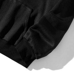 Nouveau sweat à capuche oversize imprimé personnalisé pour homme, style patchwork tendance, coupe ample, grande taille, en polaire chaude, streetwear hip-hop - Product Image 6