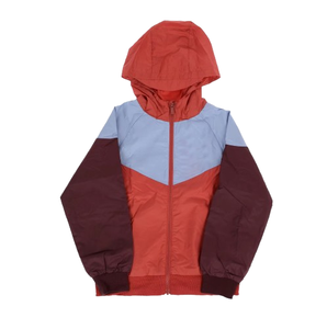 Chaqueta cortavientos de nailon personalizada con el logotipo del equipo de baloncesto, ropa urbana con cremallera, chaqueta deportiva ligera para hombre - Product Image 4