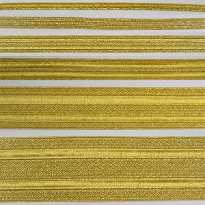 Fabricant en gros de dentelle tressée dorée pour cérémonies, dentelle tressée en fil métallique pour uniformes de cérémonie - Product Image 3
