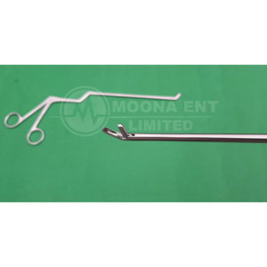 เครื่องมือผ่าตัด Moona E.N.T Instruments Spurling Bayonet Disc Rongeur NS-8099 แบบใช้มือ ความยาวใช้งาน 20 ซม. มุมปลาย 45 องศา - Product Image 4