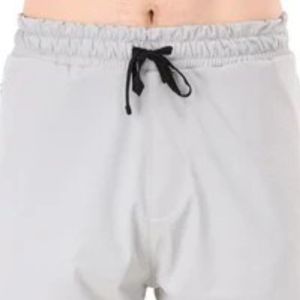White Trope <b>Trousers</b> Men Casual <b>Drawstring</b> Pants Lightweight Relaxed Fit Everyday <b>Trousers</b> - Product Image 2