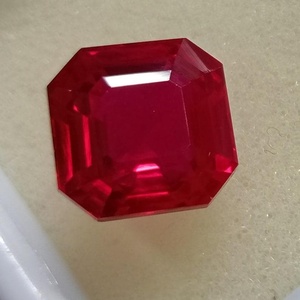 พลอยทับทิมแดงธรรมชาติ Zubeda Gems พลอยหลวม หินประจำเดือนเกิดเดือนกรกฎาคม คุณภาพพรีเมียม รับรองโดยผู้เชี่ยวชาญจากภายนอก รัฐราชสถาน - Product Image 2