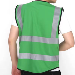 Gilet de sécurité réfléchissant haute visibilité en polyester respirant pour premiers secours, OEM ODM, pour intervenants d'urgence et secours en extérieur - Product Image 6