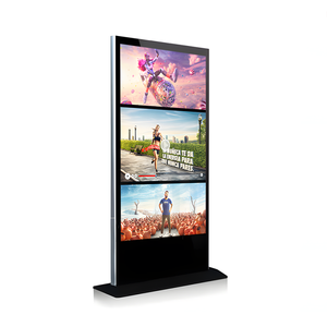 Pantalla LCD Publicitaria Digital para Interiores, Kiosco Táctil con Soporte de Pie para Centros Comerciales, Metro y Minoristas - Product Image 1