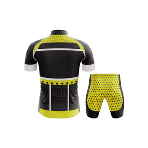 Tenues de cyclisme réversibles 100 % polyester, anti-bactériennes, respirantes, coupe-vent et écologiques, avec protection UV, pour les cyclistes professionnels - Product Image 4