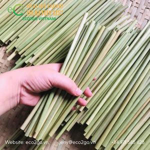Pailles en tiges de herbe naturelle sans plastique pour la vente en gros – Idéales pour les cafés, hôtels, restaurants et services de boissons - Product Image 3