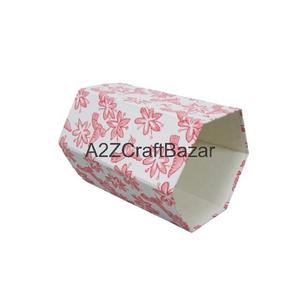 Cubo de Basura Hexagonal Plegable de Papel de Algodón Reciclado Hecho a Mano, Elegante, para Uso en Interiores/Exteriores, para Oficina, Venta al Por Mayor - Product Image 3