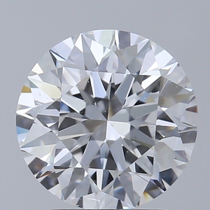 Diamants blancs de laboratoire de 2 carats, couleur D, taille ronde brillante, coupe excellente, clarté VS2, diamants en vrac à bas prix, GEMFORTE INC - Product Image 3
