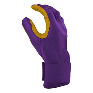 Gants de frappe violets en microfibre rembourrés à enfiler, unisexes, pour adultes, entraînement - Product Image 2