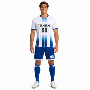 Custom Sublimation Soccer Jersey Breathable Quick Dry <b>Football</b> Uniform Set Wholesale Men's Team Training Sports Wear <b>Football</b> - Product Image 3