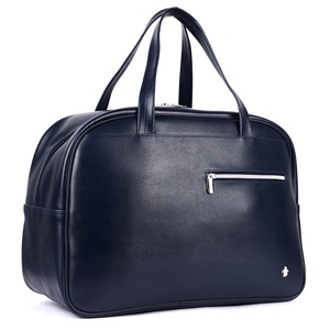 Lagarto Navy Duffle Bag Durable Lightweight <b>Weekender</b> & Gym Travel Bag for Daily Use from Indian Supplier - Product Image 2