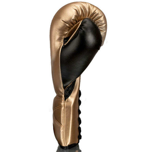 High Quality 2026 Professional Durable Genuine Leather Customizable Boxing <b>Gloves</b> Lace Muay Thai Kickboxing MMA Sparring <b>Gloves</b> - Product Image 2