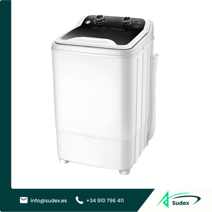 Sudex WM-359 7.5KG <b>Mini</b> Semi Automatic Single Barrel Washing Machine Pulsator Washer for Shoes and Clothes Household Use - Product Image 1