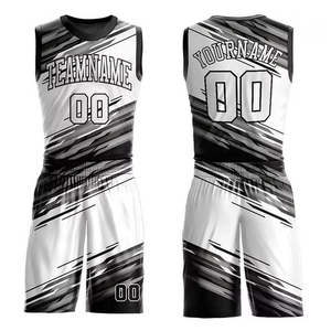 Conjunto de Camiseta de Baloncesto Sublimada Personalizada, Sin Mangas, Cuello Redondo, Absorbe la Humedad, Unisex para Adultos, Impresión con Nombre del Equipo 00 - Product Image 1
