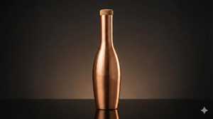 Eco-Friendly Leak Resistant Copper Bottle Modern Fashionable Design for Yoga Fitness Outdoor Use - Product Image 2