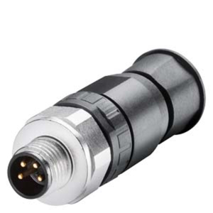 Conector de Alimentación M8 de 4 Pines, Macho, 24V CC, para ET200AL IP65/IP67, Cable Industrial, 6ES7194-2AA00-0AA0 - Product Image 1