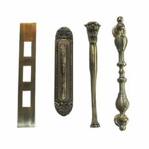 Poignées de remplacement moulées sous pression pour ustensiles de cuisine, ensembles de poignées en laiton avec finition cuivrée, caractéristiques durables pour casseroles de cuisson - Product Image 5